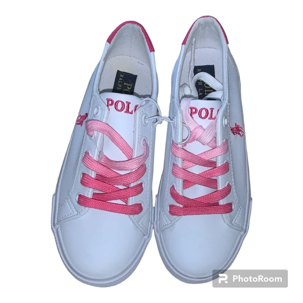 RALPH LAUREN POLO SNEAKERS - Picture 2 of 7